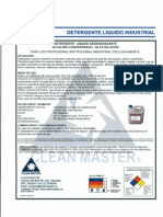 MSDS (Detergente Liquido Industrial).pdf
