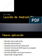 Lección de Android 01 - Pchan