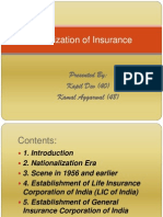 Privatisation of Insurance