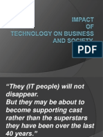 Impact of Technology On Business