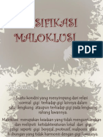 Klasifikasi Maloklusi