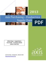 Axis White Paper Foodservice Supply Chain Basics Final