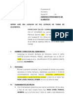 Demanda de Alimentos Kennedy Caso 2 Ermelinda