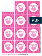 Cupcake Topper Print Able 2 In