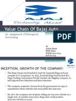 Valuechainofbajajauto 130727034133 Phpapp01