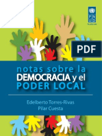 Notas Sobre La Democracia y El Poder Local