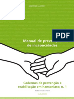 Manual de Prevenção Das Incapacidades Físicas em Hanseníase