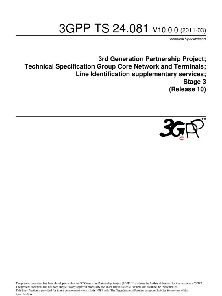 3gpp ts 24 081 pdf 3 gpp command line interface