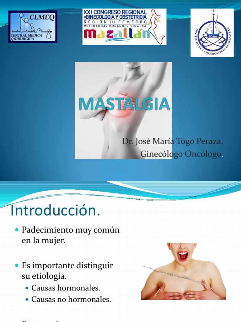 Tratamiento y causas de mastalgia | PDF | Cáncer | Medicina