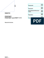 Profinet v11 Function Manual es-ES es-ES PDF