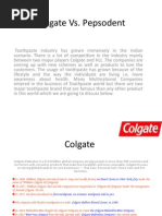 Download Pepsodent Vs Colgate by Mohit Choudhary SN166456648 doc pdf