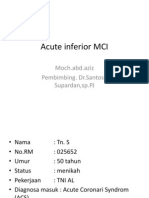 Acute Inferior MCI