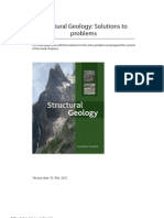 Solutions To Fossen Structural Geology