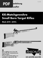 Anschutz 64 Pdf Pdf Magazine Firearms Gun Barrel