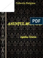 Agatha Christie - Anuntul Mortuar 