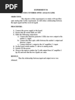 Ec2405 Optical and Microwave Ece Lab Manual