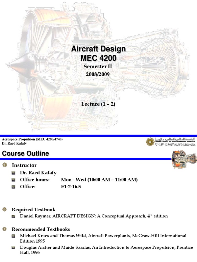 Aircraft Propulsion Course Guide | PDF | Jet Engine | Propulsion