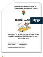 MUNDO MAGICO PNLE-1- IEDiógenes Arrieta 2013