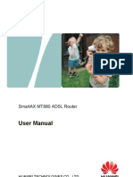 SmartAX MT880 ADSL Router User Manual