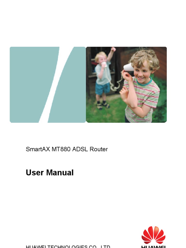 SmartAX MT880 ADSL Router User Manual | PDF | Asynchronous Transfer ...