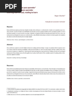 Aprender a ler - Roger Chartier