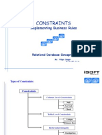 Implementing Business Rules in a Relational Database