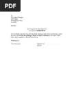 Bank Statement Request Letter to the Bank Manager