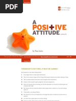 A Positive Attitude Ebook