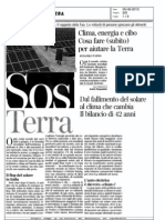 Corriere Della Sera Ambiente SOS Terra