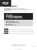 Danby Premiere Dehumidifier User's Manual 