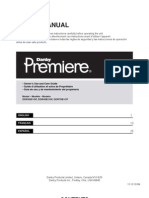 Danby Premiere Dehumidifier User's Manual 