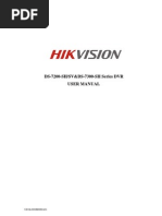 Download User Manual of DS-72007300-SH SV Series DVR by Oscar Owens SN166504641 doc pdf