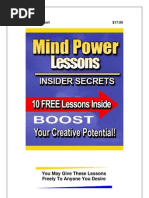 Download 10 Free Mind-Power Lessons by febri SN16651322 doc pdf