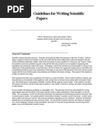 Download Guidelines for Writing Scientific Papers by nda SN16651697 doc pdf