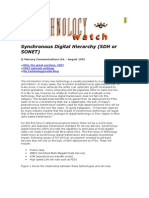 Synchronous Digital Hierarchy - SDH