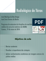 AULA RADIOLOGIA TORÁCICA