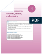 Strategic Marketing Decisions Choices and Mistakes