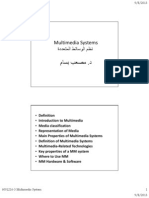 Ch1 Introduction into Multimedia Systems