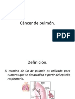 Cáncer de pulmón