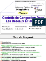 Congestion Control in High Speed Networks (In French)