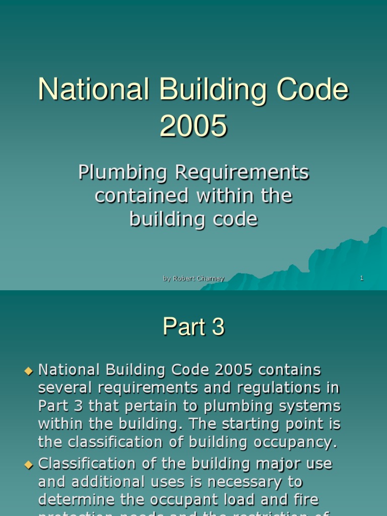 NATIONAL BUILDING CODE 2006 PDF visual data 8