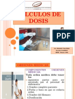 Farmacología - Calculo de dosis (Diapositivas)