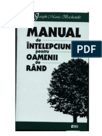 Manual de Inelepciune Pentru Oamenii de Rand Joseph Maria Bochenski