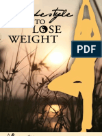 A Lifestyle to Lose Weight