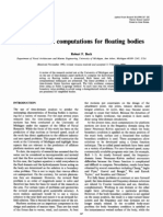 Time-Domain Computations For Floating Bodies