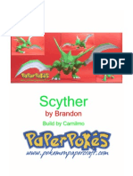 Scyther A4 Lineless PDF