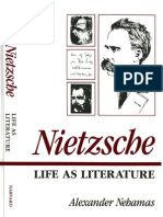 Nietzcshe Life as Literature