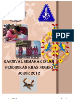 Kad Jemputan Semarak Islam Negeri