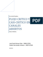 Trabajo Flujo Critico y Casi-Critico