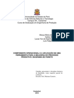 Diagrama de Pareto para melhoria de processo em livraria virtual